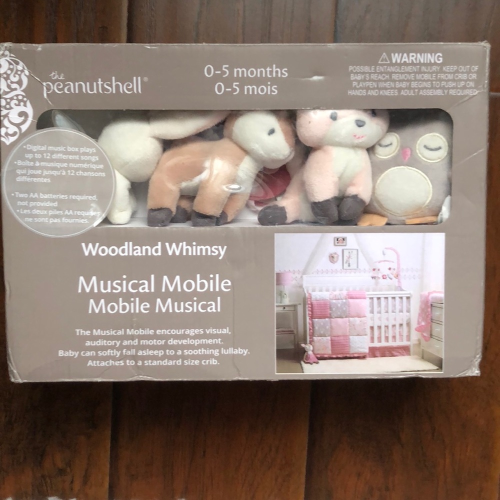 The Peanutshell Musical Mobile (Woodland Whimsy)